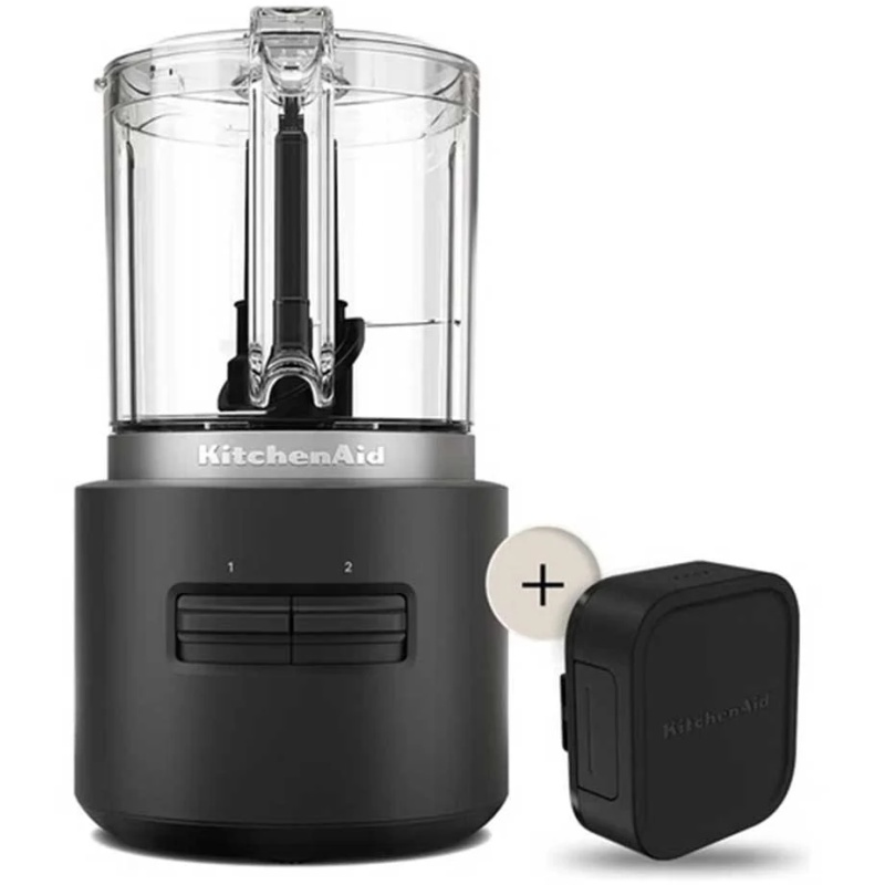 Kitchenaid Black 5Kfcr531bm Go Cordless Food Chopper And Battery