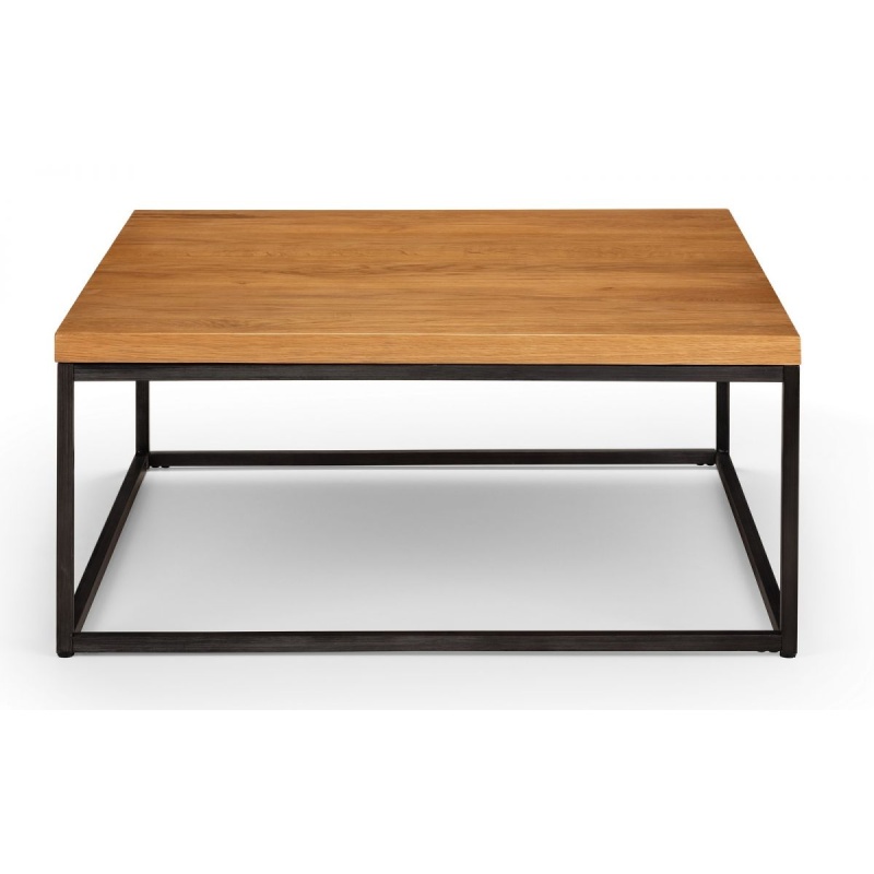 Julian Bowen Grain Brooklyn Square Coffee Table - Oak