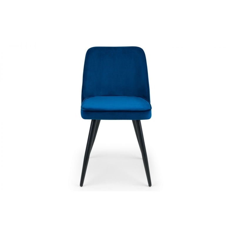 Julian Bowen Julian Bowen Burgess Dining Chair - Blue