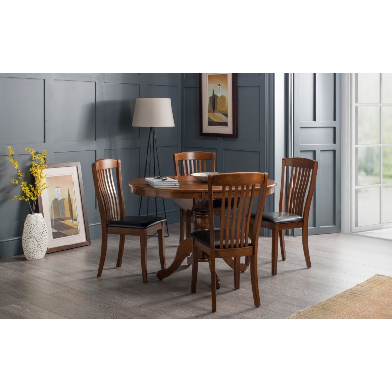 Mahogany Dining Room Julian Bowen Canterbury Dining Set Space
