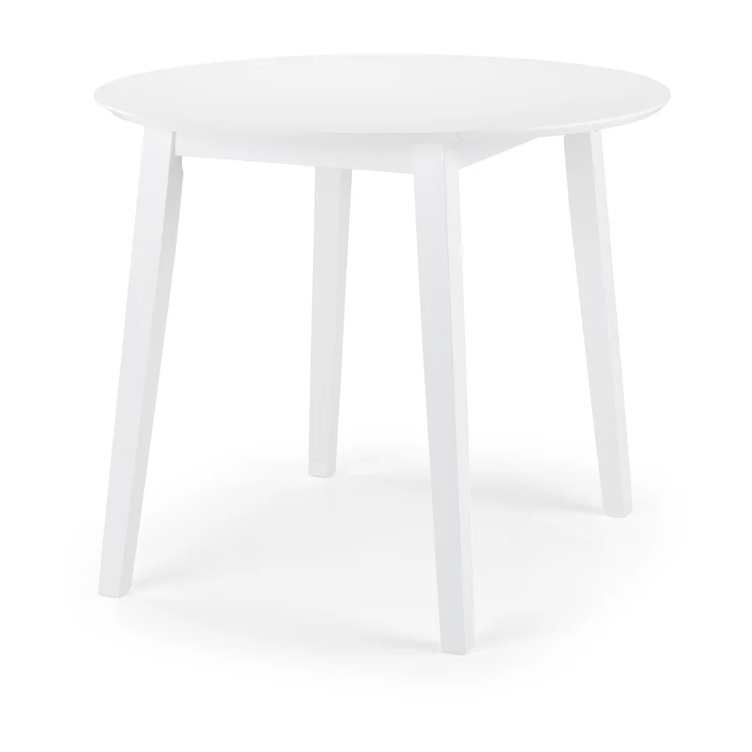 Julian Bowen White Coast Dropleaf Table