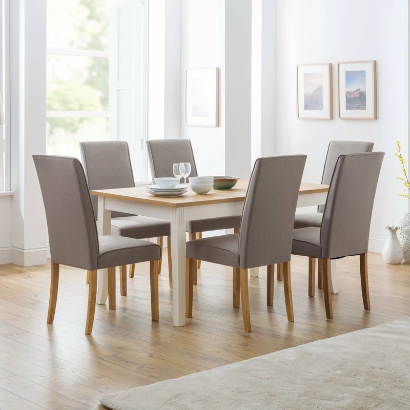 Julian Bowen Ivory Davenport Extending Dining Table