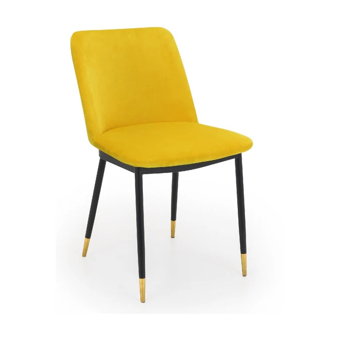 Julian Bowen Delaunay Dining Chair - Mustard