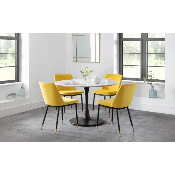 Julian Bowen Holland Round Pedestal Table