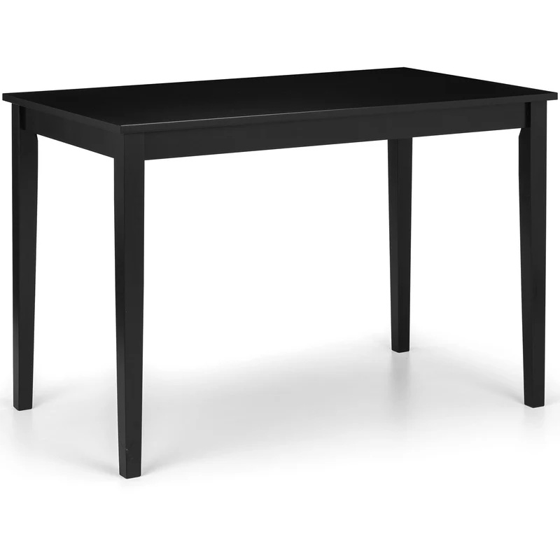 Julian Bowen Black Hudson Dining Table