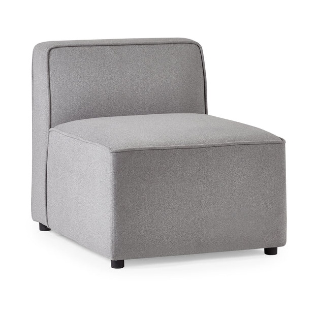 Julian Bowen Lago Combination Sofa Single Seat Section - Grey