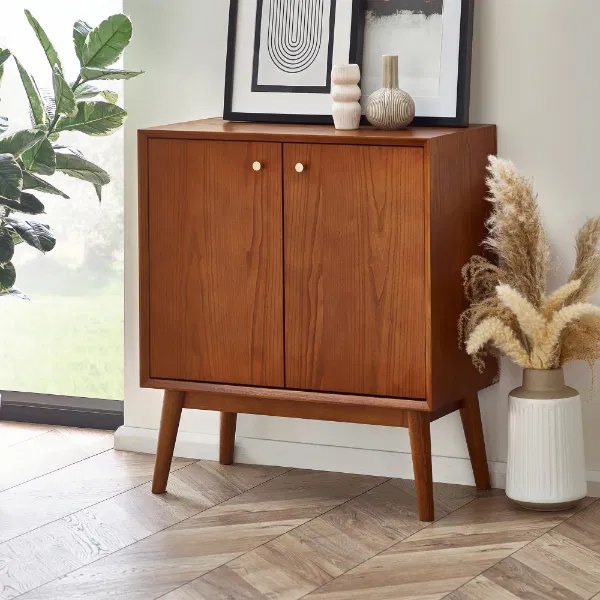 Julian Bowen Gold Lowry Small Sideboard