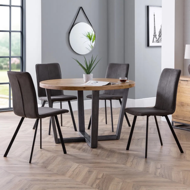 Julian Bowen Monroe Fabric Dining Chair