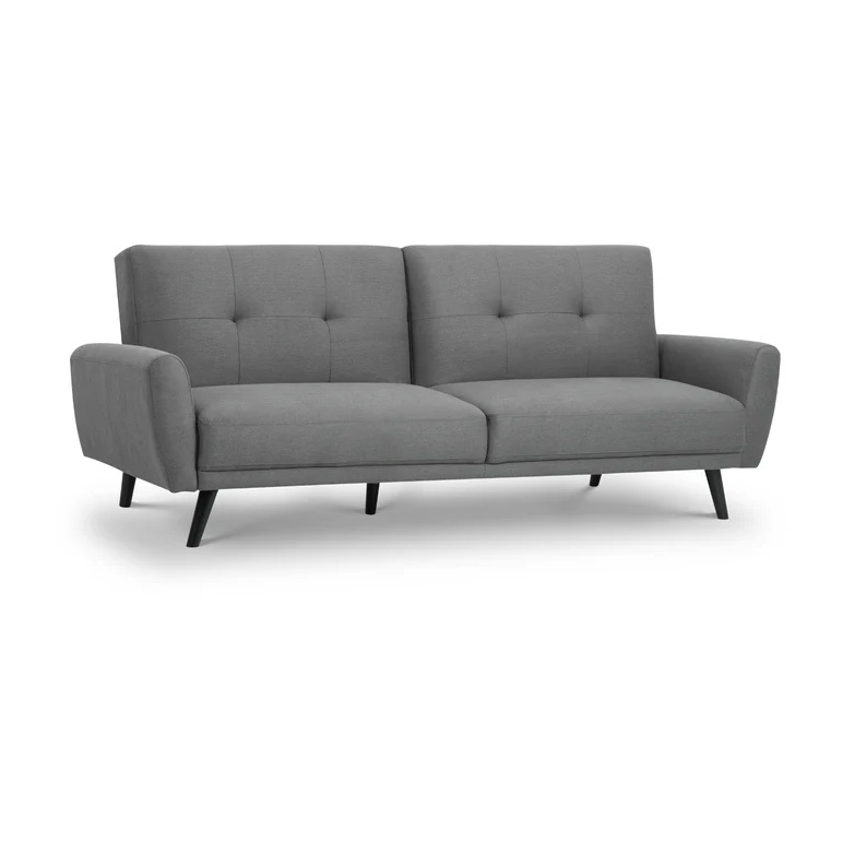 Julian Bowen Monza Fabric Sofa Bed - Grey