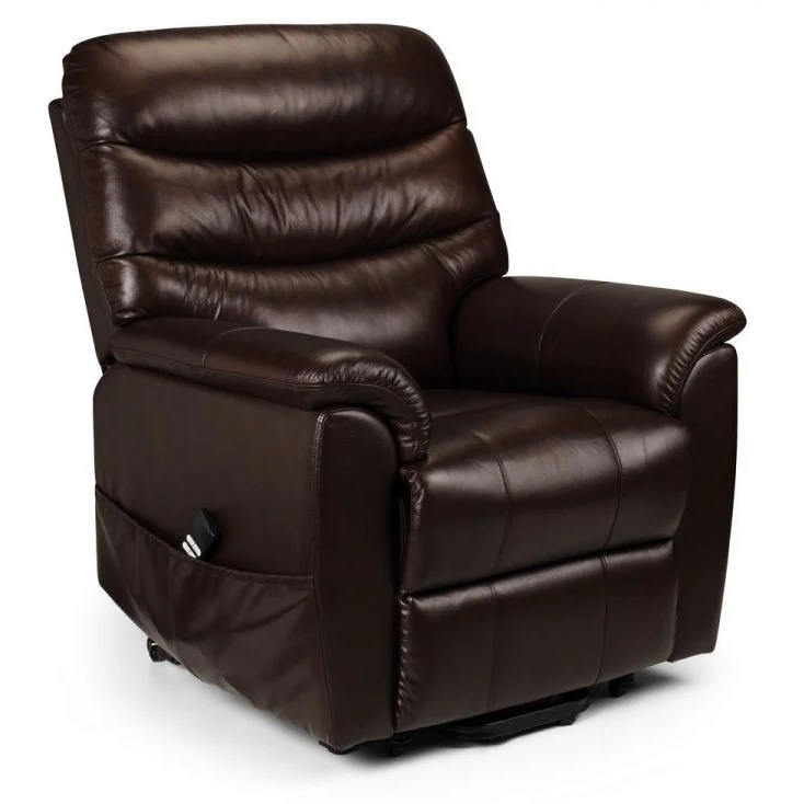 Julian Bowen Pullman Leather Dual Motor Rise & Recliner