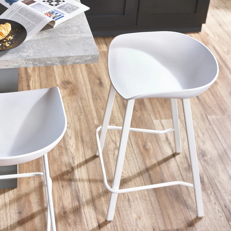 Julian Bowen Renzo Bar Stool - White