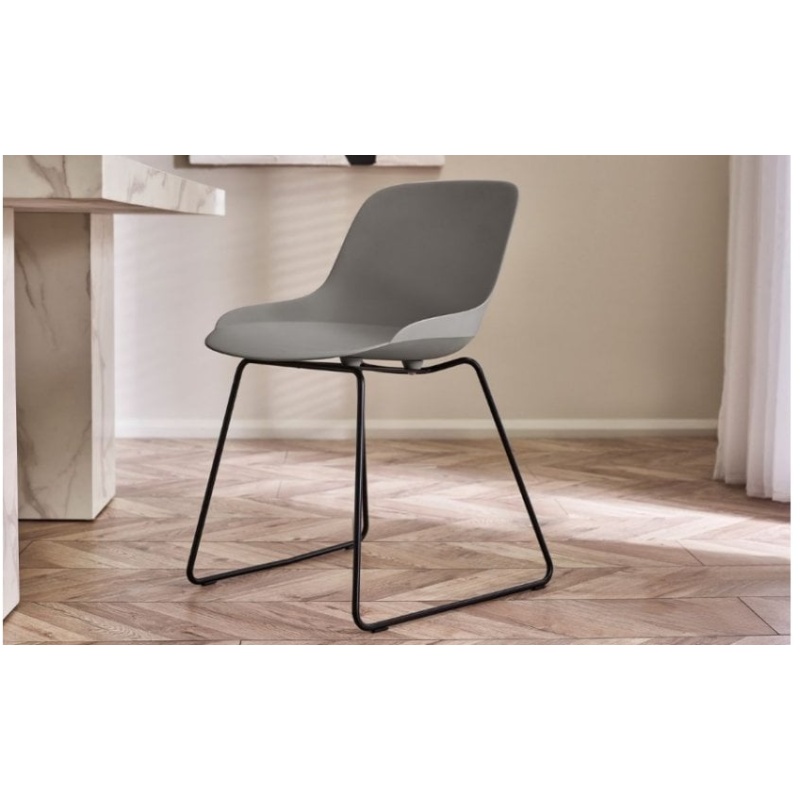 Julian Bowen Rocco Chair - Light Grey