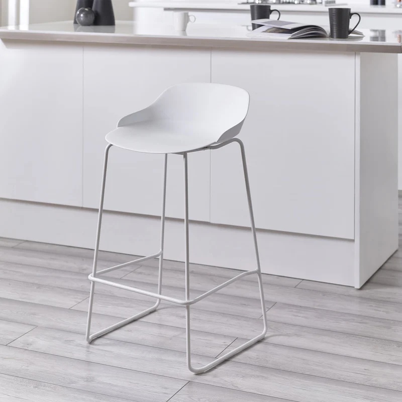 Julian Bowen Rocco Stool - White