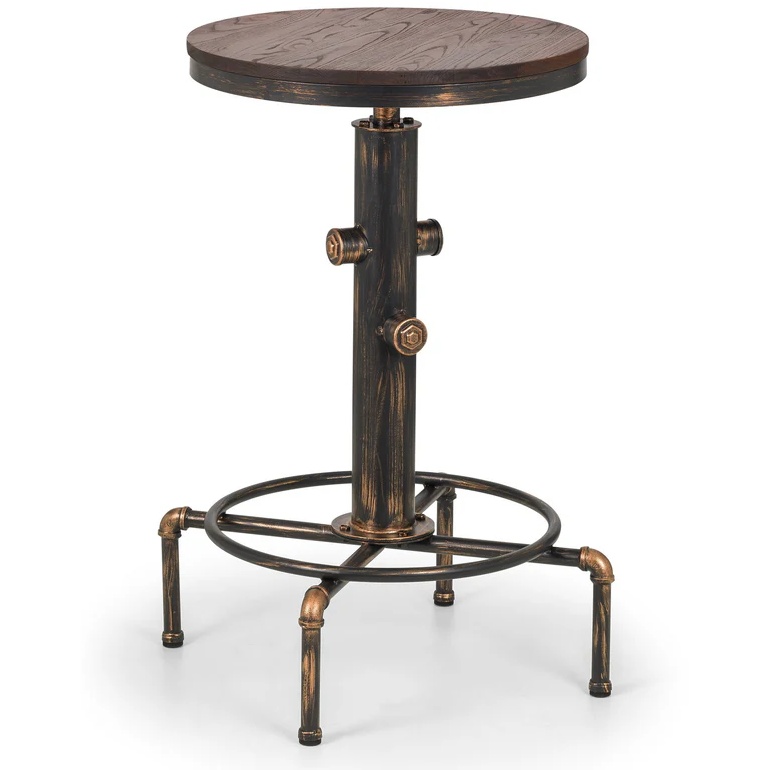 Julian Bowen Rockport Pipework Bar Table