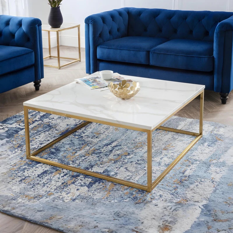 Julian Bowen Scala Coffee Table - Gold