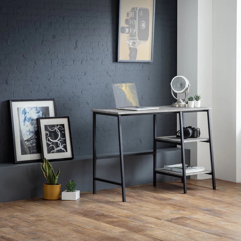 Julian Bowen Black Staten Desk