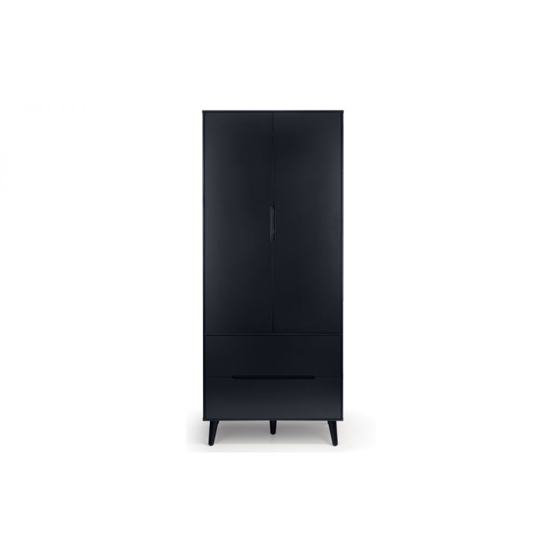 Julian Bowen Alicia Combination Wardrobe - Anthracite