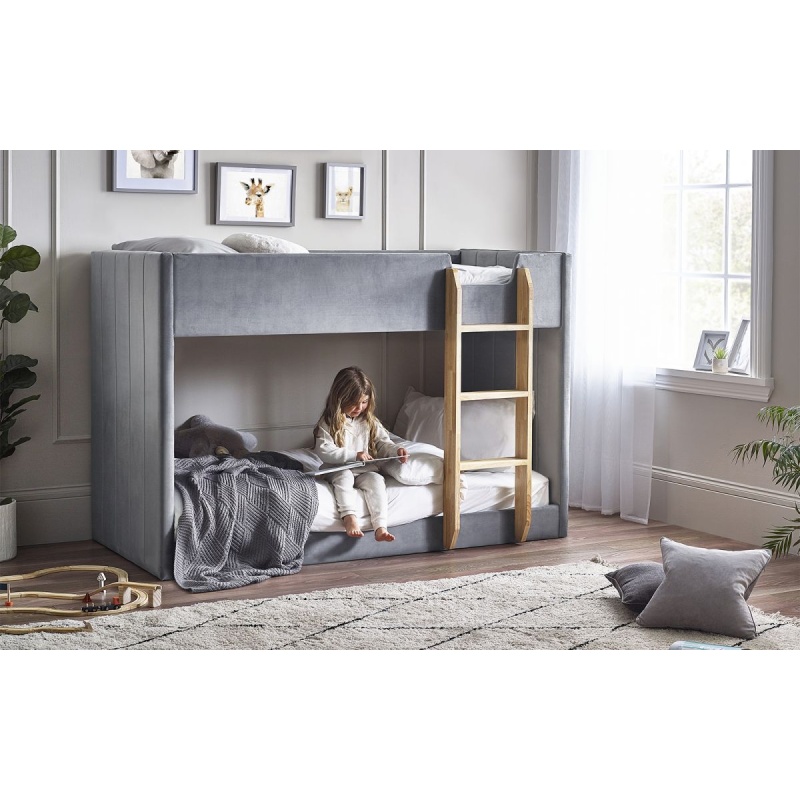 Julian Bowen Grey Daytona Bunk Bed
