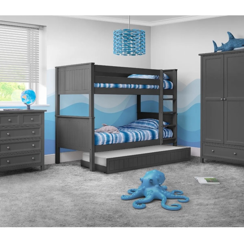 Julian Bowen Julian Bowen Maine Bunk Bed - Anthracite