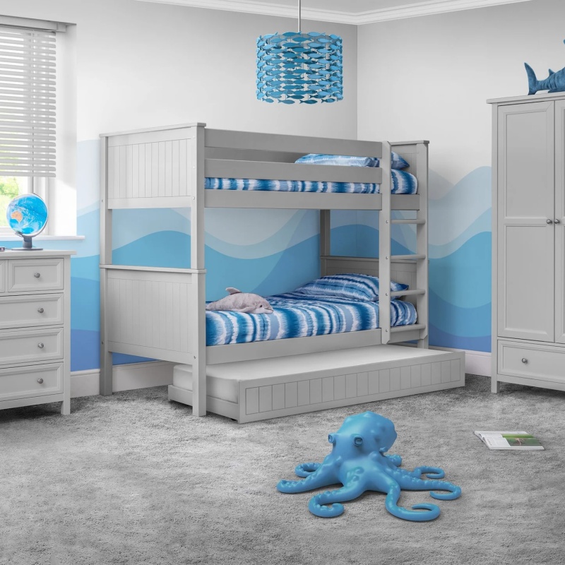 Julian Bowen Julian Bowen Maine Bunk Bed - Dove Grey