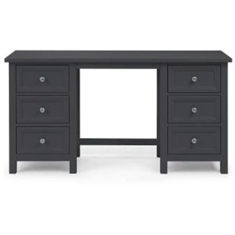 Julian Bowen Maine Dressing Table - Anthracite