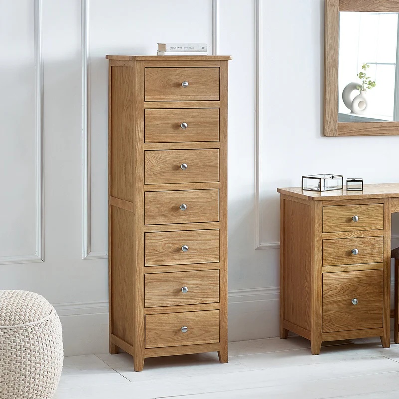 Julian Bowen Mallory 7 Drawer Narrow Chest