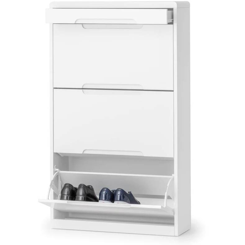 Julian Bowen Manhattan Shoe Cabinet With Drawer
