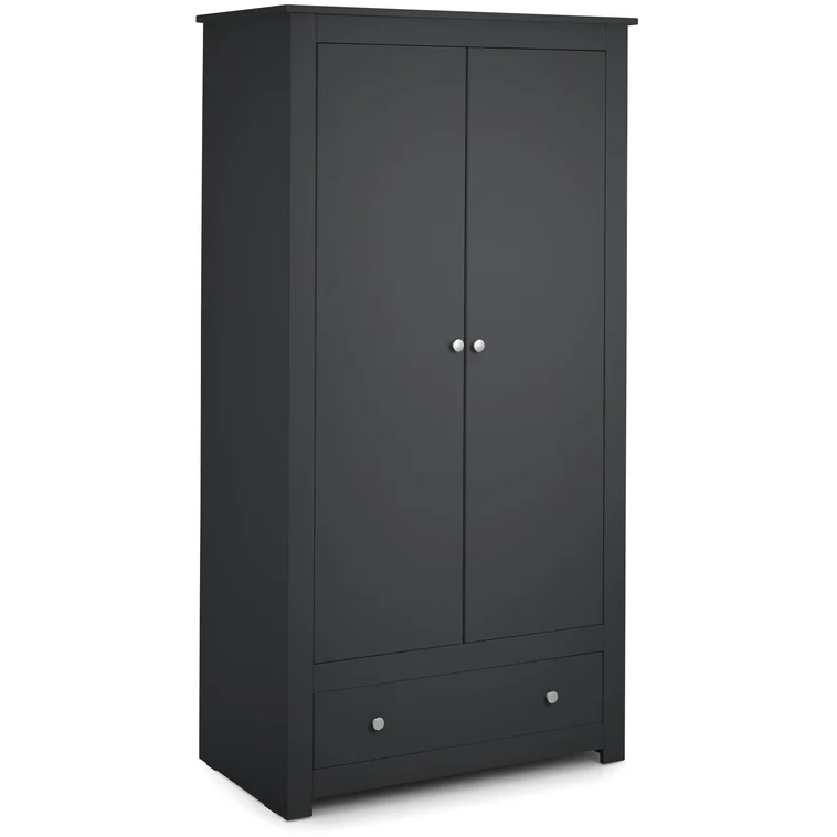Julian Bowen Radley Wardrobe - Anthracite