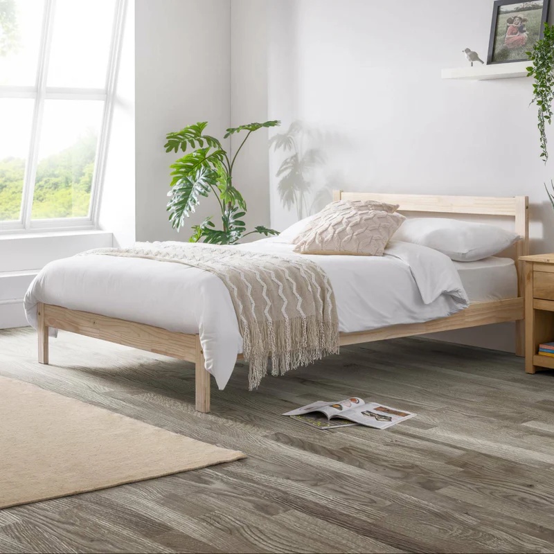 Julian Bowen Sami Bed - Unfinished Pine