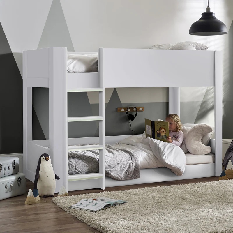 Julian Bowen Solomon Bunk Bed - White