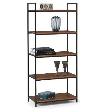 Julian Bowen Tribeca Tall Bookcase - Walnut