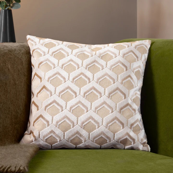 Riva Ledbury Cushion 45Cm - Warm Taupe