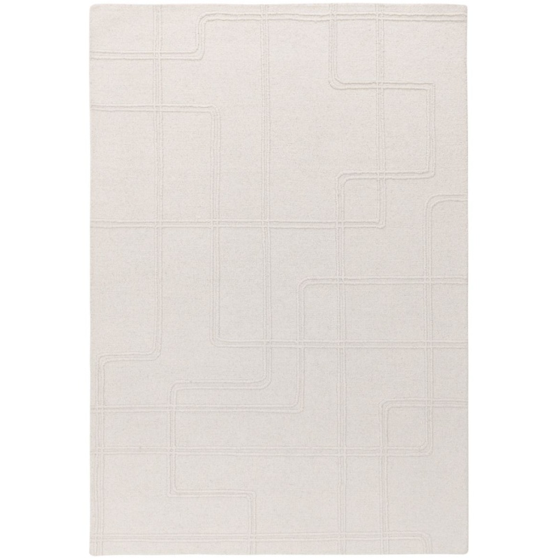 Asiatic Asiatic Ada Geometric Wool Rug - Ivory