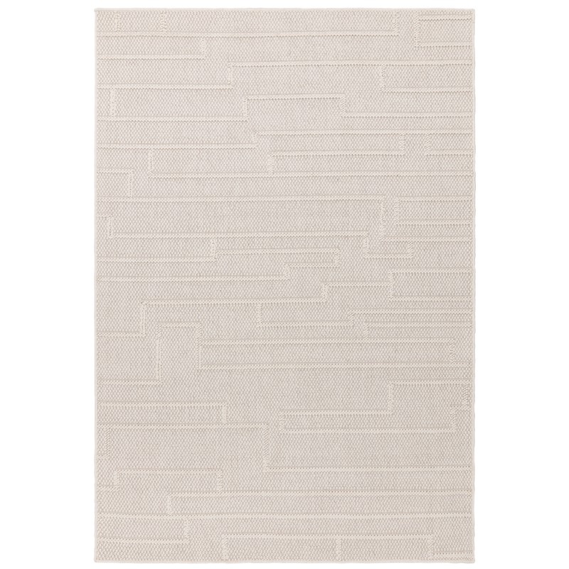 Asiatic Asiatic Camber Track Modern Textured Rug - Ivory