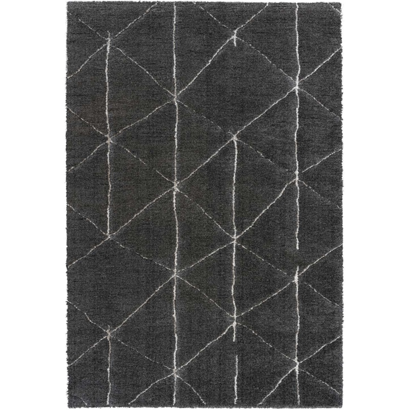 Mastercraft Mastercraft 014-0054/3121 Dune Shaggy Rug - Charcoal