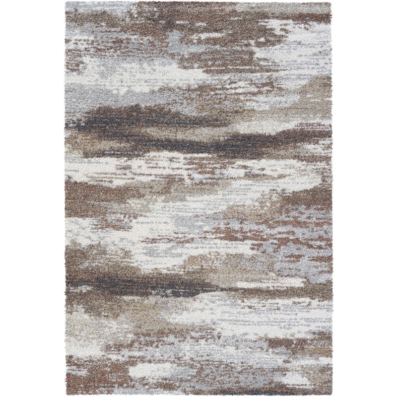 Mastercraft Brown/Grey 023-0381/6787 Mehari Heatset Rug - 133Cm X 195Cm