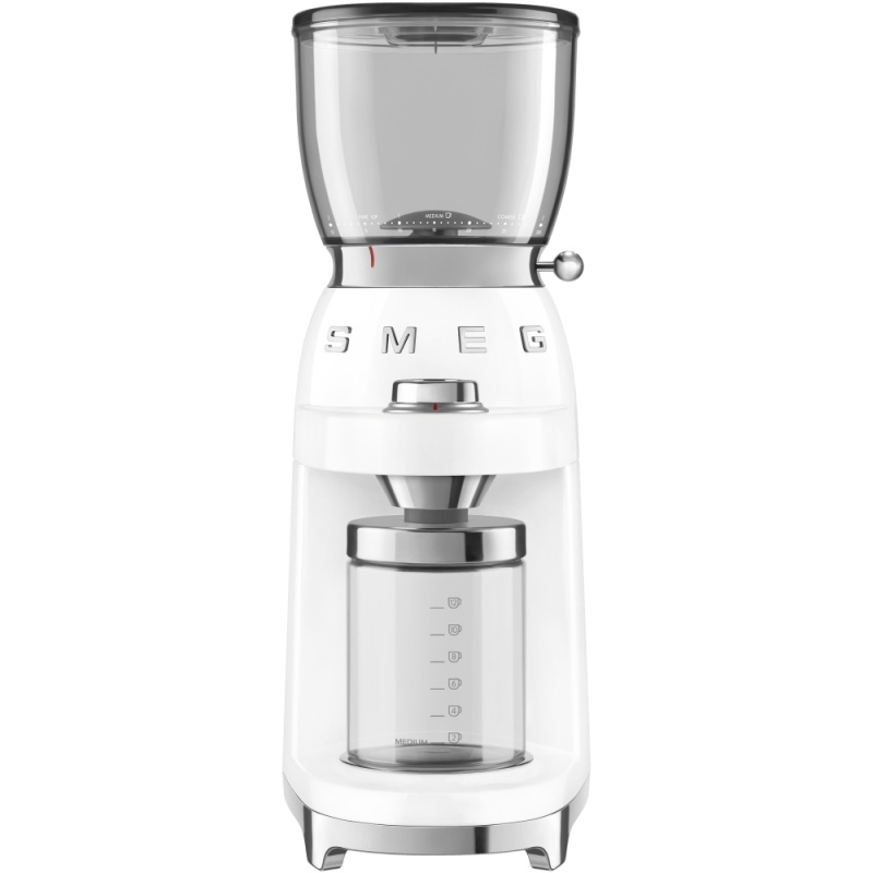 Smeg White Cgf11whuk Coffee Grinder