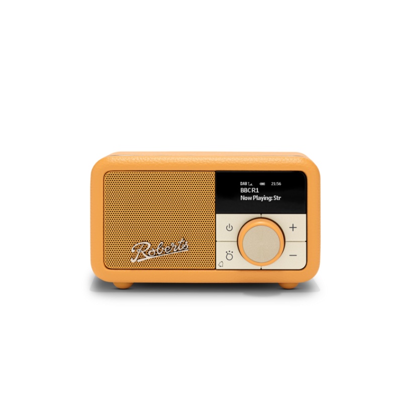 Roberts Yellow Rev-Petite2sy Revival Petite2 Dab/Dab/Fm Radio - Sunburst