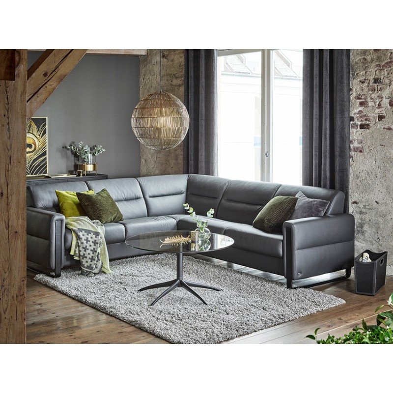Stressless Fiona Leather 5 Seater Corner Sofa (2 Seats + 2 Seats)