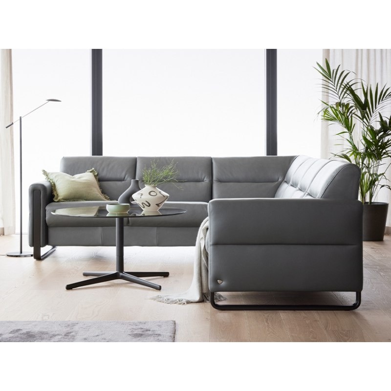 Stressless Fiona Leather 6 Seater Corner Sofa (2 Seats + 3 Seats)