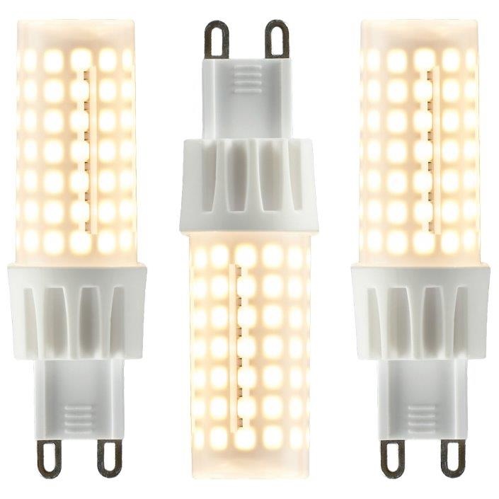 BHS 3 Pack Of Dimmable 6.7w G9 LED 4000k Frost - Natural White