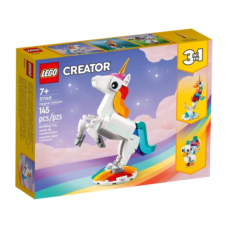 Image of LEGO Creator 31140 Magical Unicorn In Multi