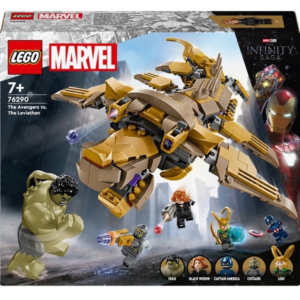 Image of LEGO Marvel 76290 The Avengers vs. The Leviathan