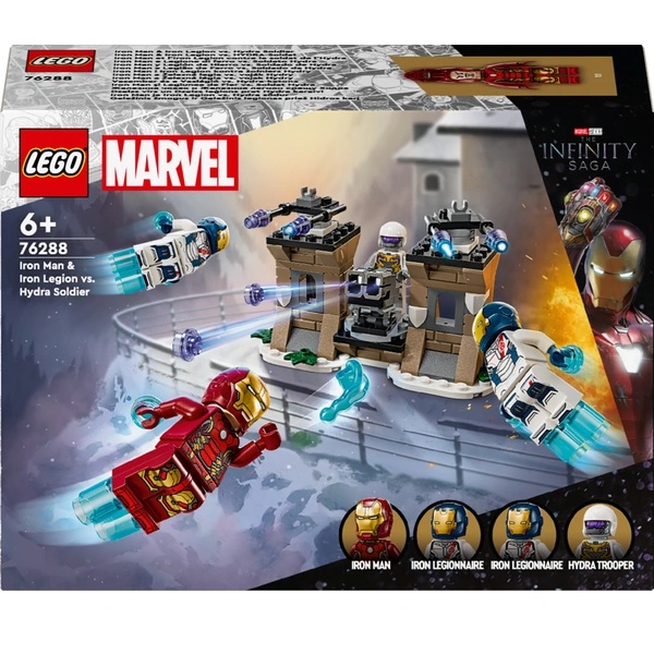 Image of LEGO Marvel 76288 Iron Man and Iron Legion vs. Hydra Soldier