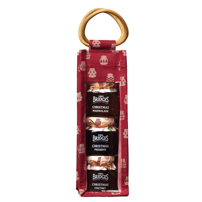 Mrs Bridges Mrs Bridges 3 Jar Christmas Juco Red 326g
