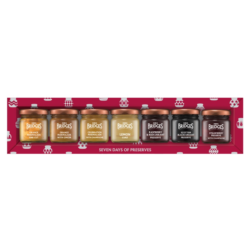 Mrs Bridges Mrs Bridges 7 Days of Preserves Food Gift Pack - 292g