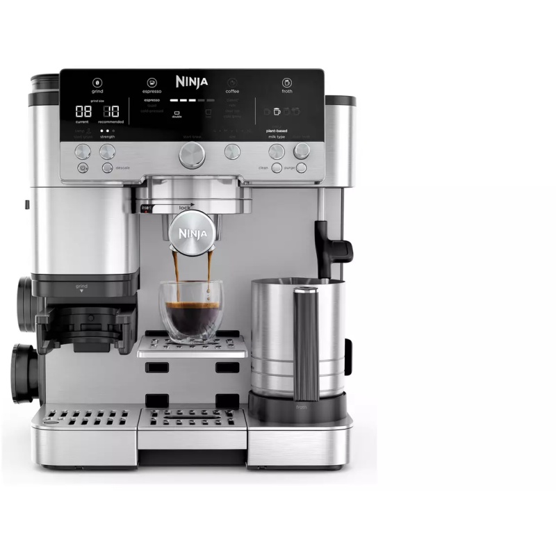 Ninja Ninja ES601UK Luxe Café Premier Series Espresso Machine - Black/Stainless Steel