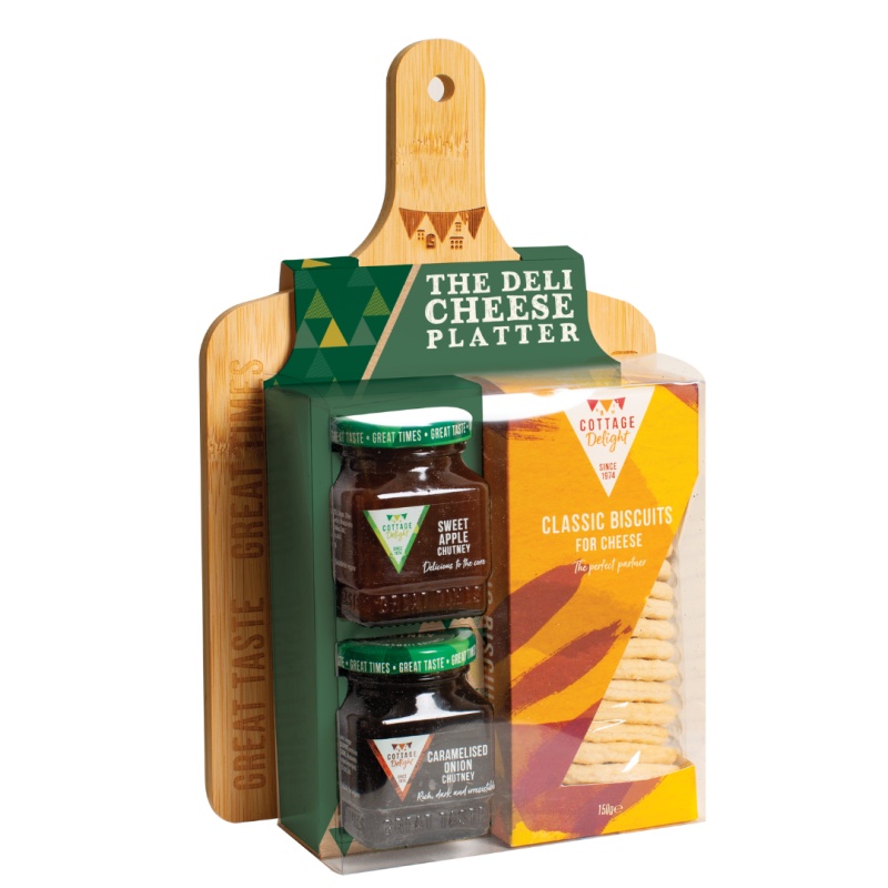 Cottage Delight The Deli Cheese Platter Gift Set 360g Downtown