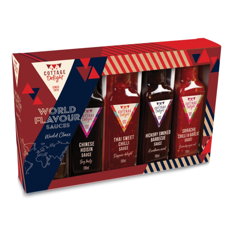 Cottage Delight Cottage Delight World Flavour Sauces Food Gift Set