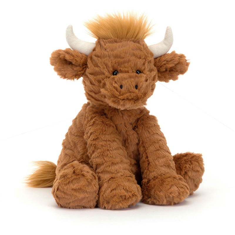 Jellycat Jellycat Fuddlewuddle Highland Cow 23cm